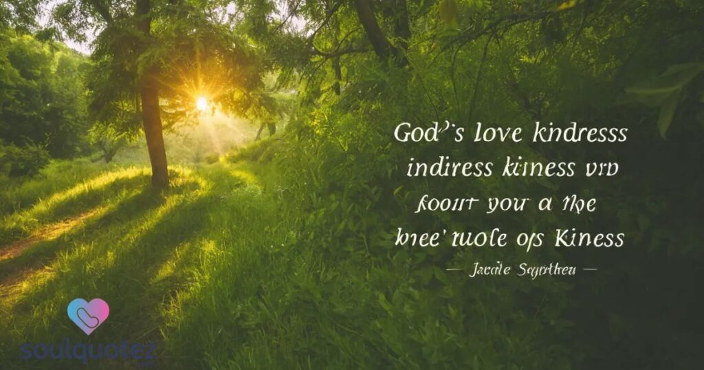 God’s loving kindness