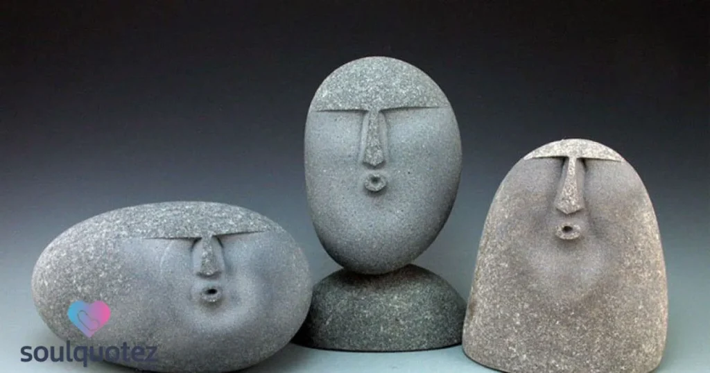 Rocks with Funny Faces 