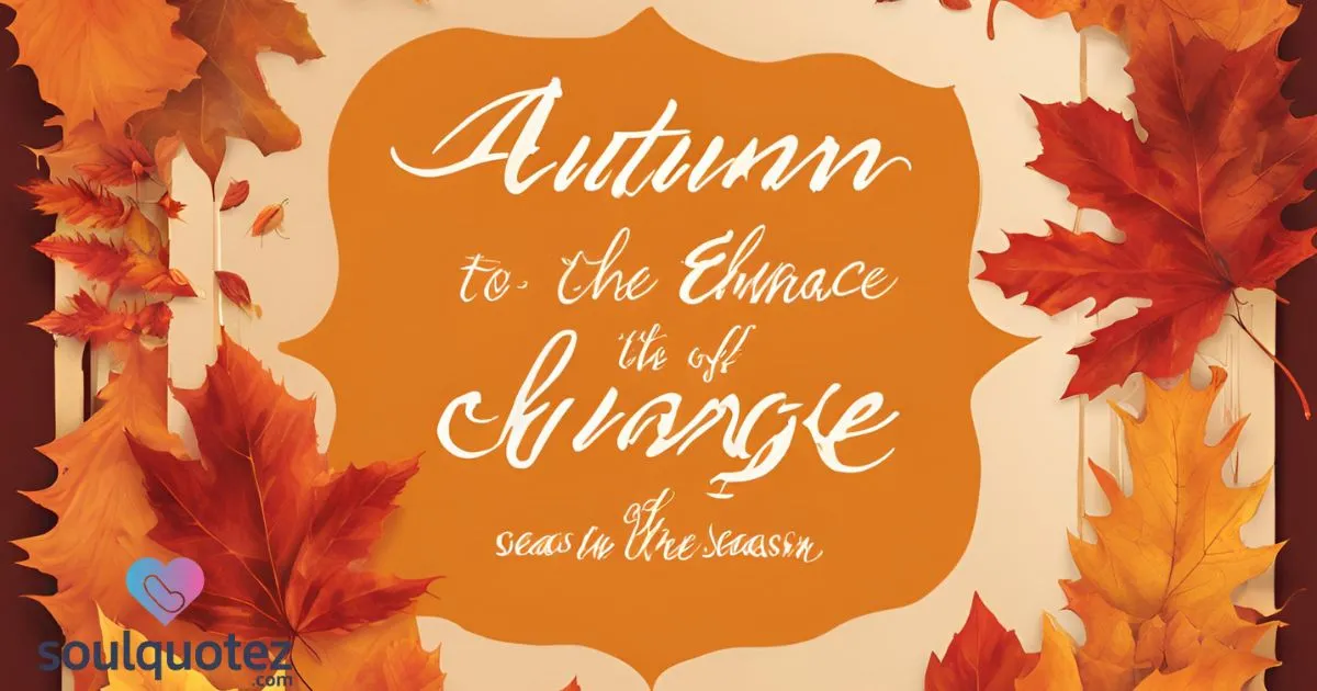 Autumn Quotes