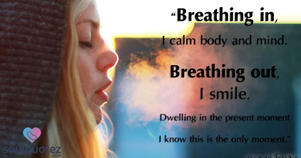 Breathe in, breathe out